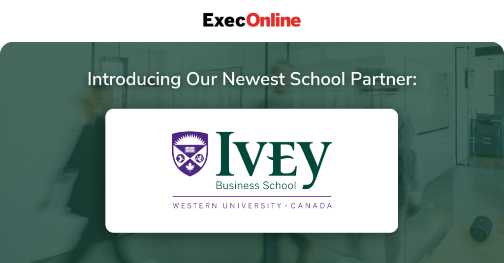 ExecOnline Partners with Ivey Business School